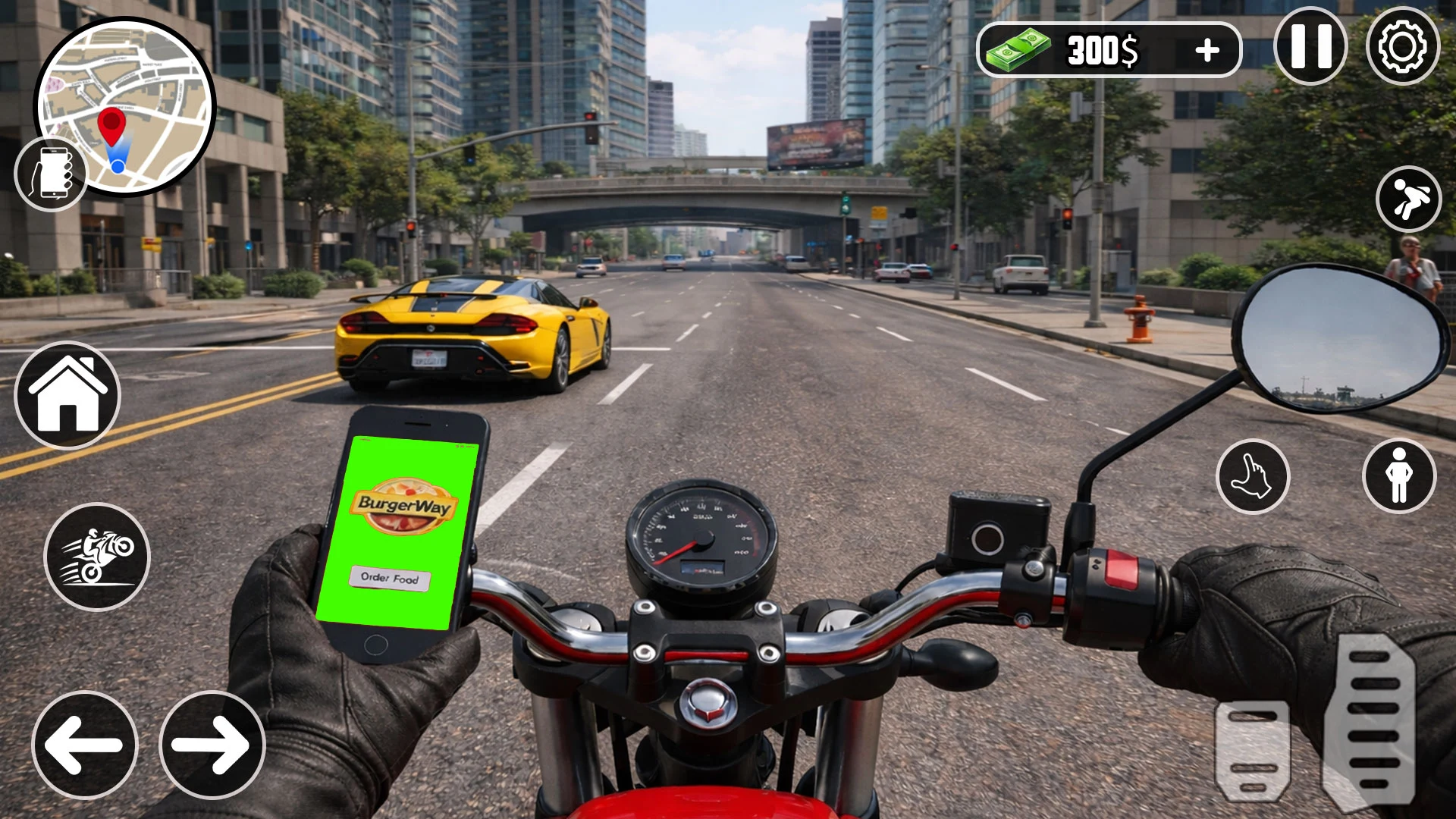 Food Delivery Rider Boy Life screenshot